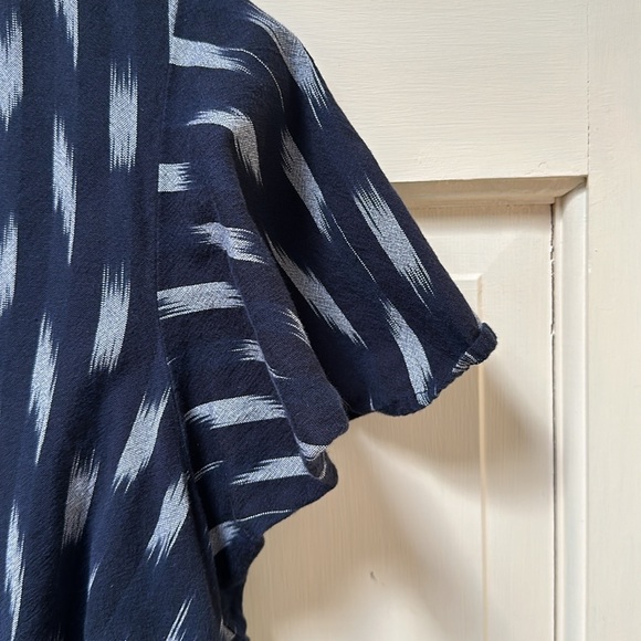 This dress has POCKETS! smocked waist, ruffled hem and flutter sleeves - Picture 3 of 6